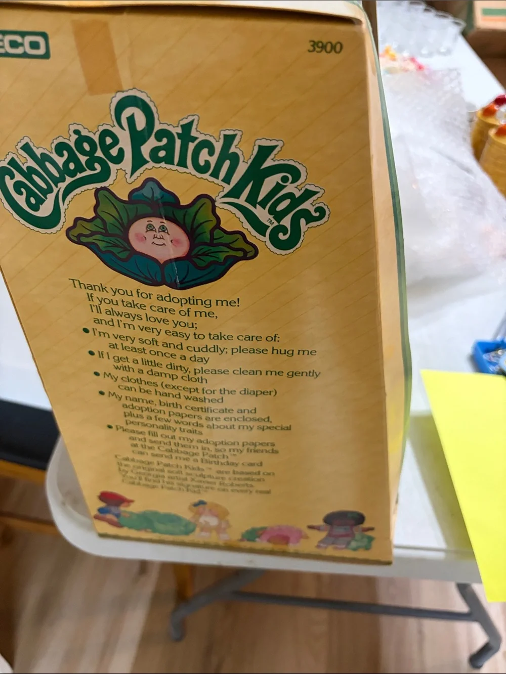 - Classic Collectible Cabbage Patch Baby Doll in original box.